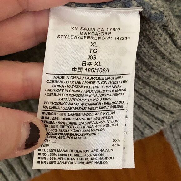 Gap Lambswool Blend Sweater - Picture 4 of 7